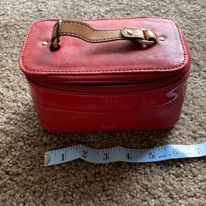 Fossil jewelry travel case